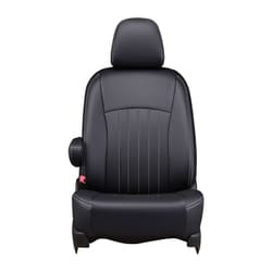 シートカバー 全席セット アトレー ライン ブラック×ホワイトステッチ 43EDA6611KW