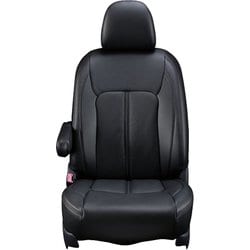 シートカバー 全席セット フィット/フィット ハイブリッド センターレザー ブラック 23EHB2001K