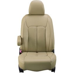 シートカバー 全席セット フィット/フィット ハイブリッド センターレザー タンベージュ 23EHB2001T