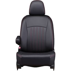 シートカバー 全席セット クラウンクロスオーバー ライン ブラック×レッドステッチ 43ETB1456KA