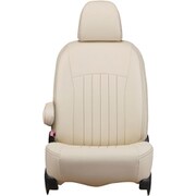 シートカバー 全席セット クラウンクロスオーバー ライン アイボリー×ブラウンステッチ 43ETB1456VN