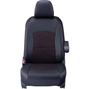 シートカバー 全席セット セレナ クール ブラック×レッド 17ENC5632KA
