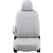 シートカバー 全席セット ミライース/ピクシスエポック リアルレザー ライトグレー 21EDA6582L