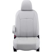 シートカバー 全席セット カローラスポーツハイブリッド リアルレザー ライトグレー 21ETB1211L