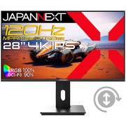 ゲーミングモニター/28型/IPSパネル/120Hz/1ms(MPRT)対応/4K/2年保証 JN-28IPS120UHD-HSP