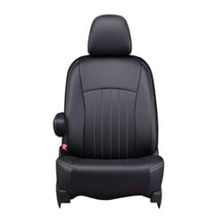 シートカバー 全席セット マークX ライン ブラック×ホワイトステッチ 43ETB1406KW