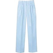 パンツ レディス M サックス 7-036