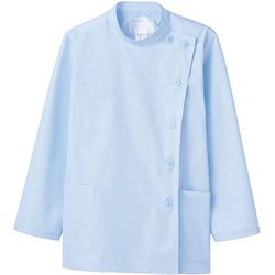 ケーシー（レディス・長袖） 4L サックス 52-005