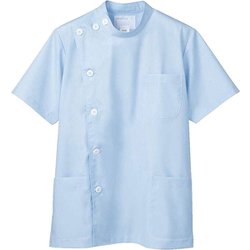 ケーシー（メンズ・半袖） M サックス 52-604