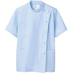 ケーシー（レディス・半袖） S サックス 52-006