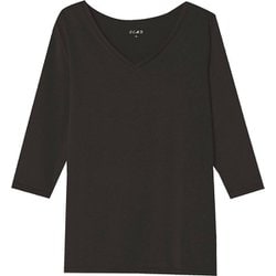 インナー（レディス・7.2分袖） S ブラック OM901-00