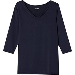 インナー（レディス・7.2分袖） S ネイビー OM901-92