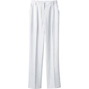 パンツ(レディス・両脇ゴム・裾上げ) LE(股下75cm) 白 73-1181Z