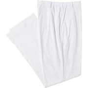 パンツ(レディス・両脇ゴム・裾上げ) LC(股下69cm) 白 73-2261Z