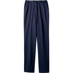 パンツ（レディス・両脇ゴム・裾上げ） MD（股下72cm） ダークネイビー 73-2269Z
