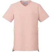 スクラブ(男女兼用・半袖) 3L ペールピンク UM502-PP