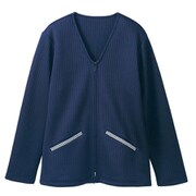 カーディガン（レディス・長袖） L ネイビー 8-103