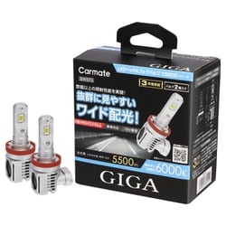 BW573 [GIGA LEDヘッド＆フォグバルブ C5500 6000K H8/H9/H11/H16]