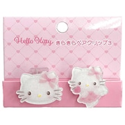 SR-0090KT サンリオキャラクターズ きらきらペアクリップ 3 ハローキティ