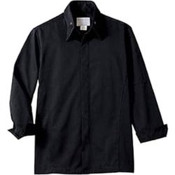 コックコート（兼用・長袖） L 黒 6-1023