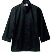 コックコート(兼用・長袖) 3L 黒 6-1033