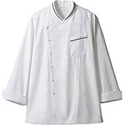 コックコート(兼用・長袖) S 白 6-1061