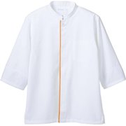 調理コート(兼用・7分袖) LL 白 6-465
