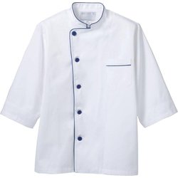 コックコート(兼用・7分袖) LL 白 6-511
