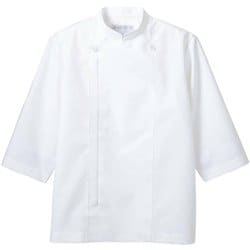 コックコート（兼用・7分袖） S 白 6-521