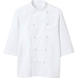 コックコート(兼用・7分袖) 3L 白 6-603