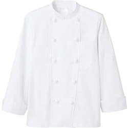 コックコート（兼用・長袖） 5L 白 6-605