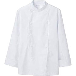 コックコート(兼用・長袖) 5L 白 6-623