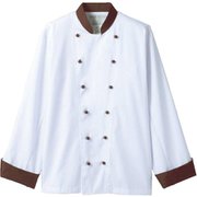 コックコート(兼用・長袖) 3L 白 6-729