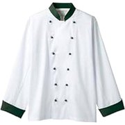 コックコート(兼用・長袖) 3L 白 6-725