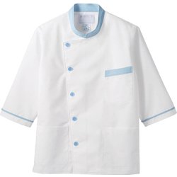 調理衣（兼用・7分袖） 3L 白 6-817