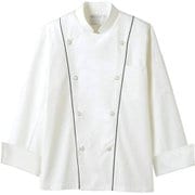 コックコート(兼用・長袖) 3L 白 6-905