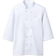 コックコート(兼用・7分袖) 3L 白 6-931
