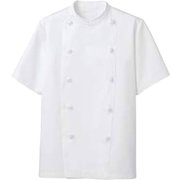 コックコート(兼用・半袖) 6L 白 KS6622-2