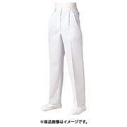 パンツ レディス L 白 7-039
