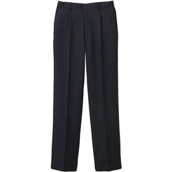 パンツ(兼用・両脇ゴム) S 黒 7-901