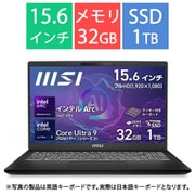 ビジネスノートPC/msi Modern 15 H AI C2HM/15.6型/Core Ultra 9-285H/メモリ 32GB/SSD 1TB/Windows 11 Home Modern-15-H-AI-C2HMG-5539JP
