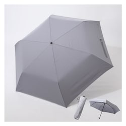 折りたたみ傘 晴雨兼用 60cm 手開き式 軽量コンパクト UVカット率99％以上 瞬撥水加工 瞬撥水Tsukumo傘 グレー