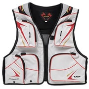 鮎ベスト グレー×レッド 3L FP-5180