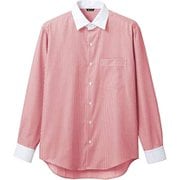 シャツ(メンズ・長袖) LL ワインストライプ BV2571-5