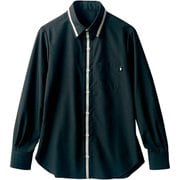 シャツ(兼用・長袖) 3L ブラック BW2502-18
