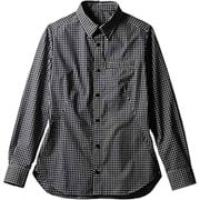 シャツ（兼用・長袖） 3L ブラックミニチェック BW2505-12