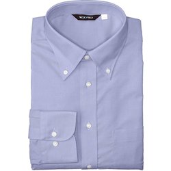 シャツ（兼用・長袖） 5L ブルー CX2503-4