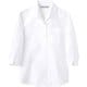 シャツ レディス 7分袖 15号 白 MC7211