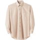 シャツ 兼用 長袖 M ベージュストライプ MC7377