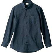 シャツ（兼用・長袖） LL ネイビー OV2501-9